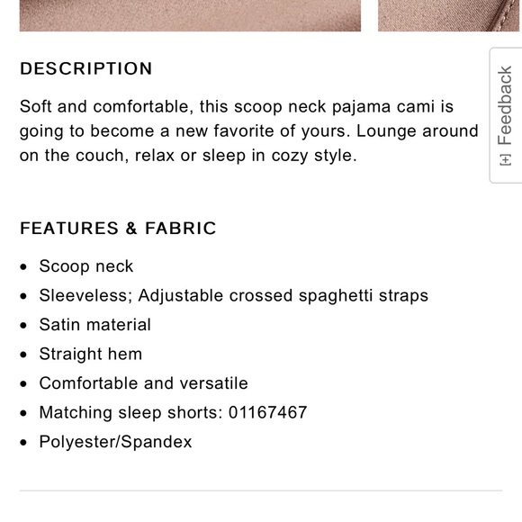 BNWT Express cami. Size XS. - Picture 4 of 5